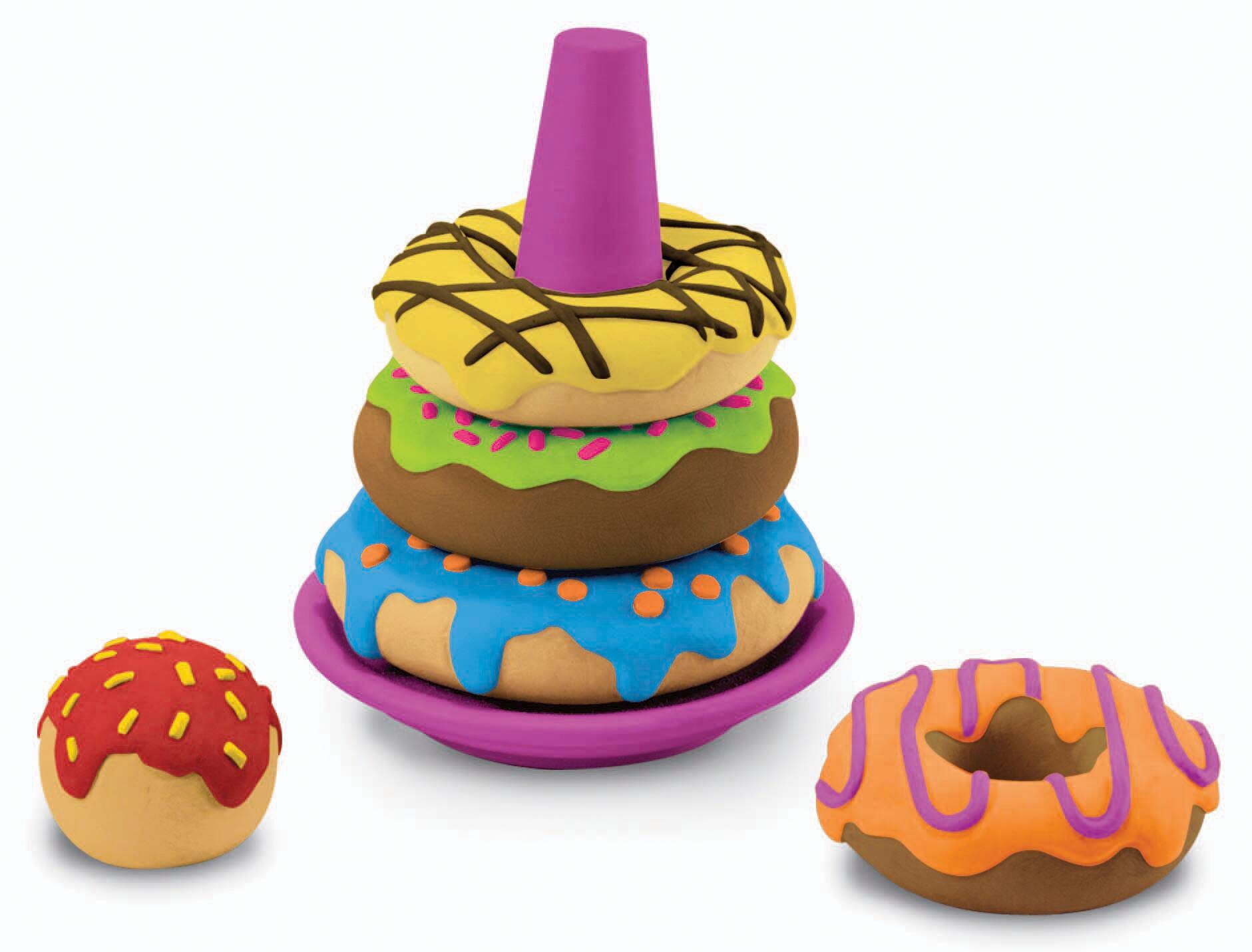 Learning Resources Smart Snacks Stack 'Em Up Doughnuts, 6 Pieces 1465328