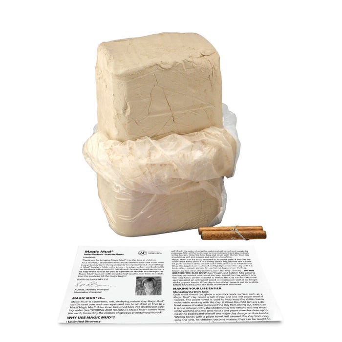 Magic Mud Modeling Clay Project Kit, 25 Pounds