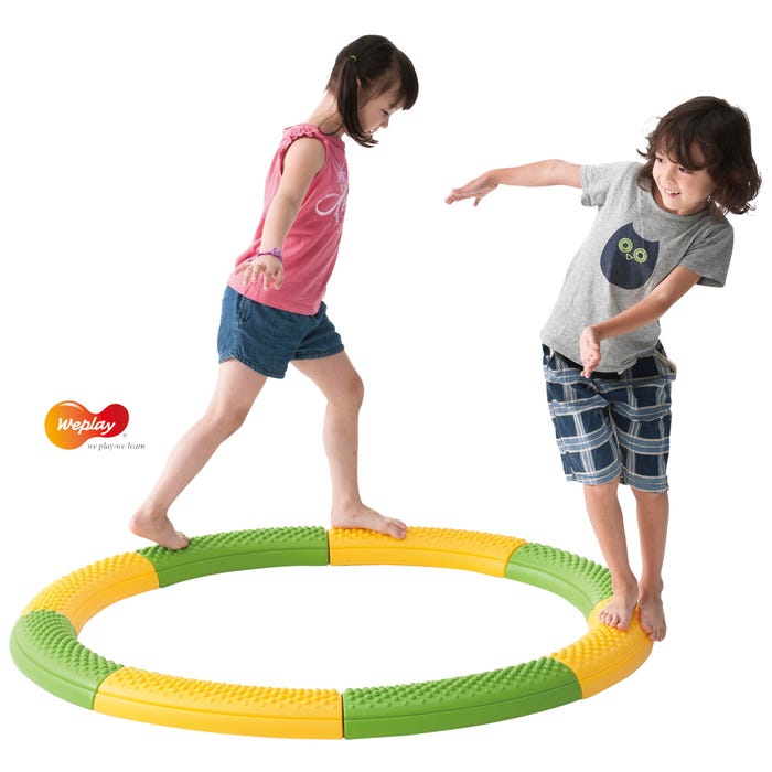 Weplay Tactile Curve Path, 8 Piece Set