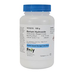 Frey Scientific Barium Hydroxide, 100g, White, Reagent Grade 1515215