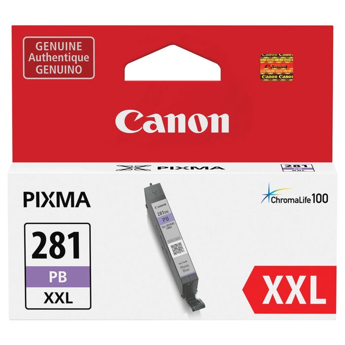 Canon PIXMA CLI-281 Ink Cartridge, Photo Blue