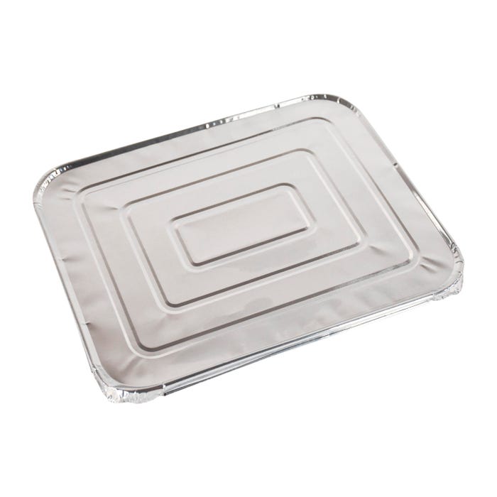 Crystalware Aluminum Lids, 9 x13 in, Pack of 100
