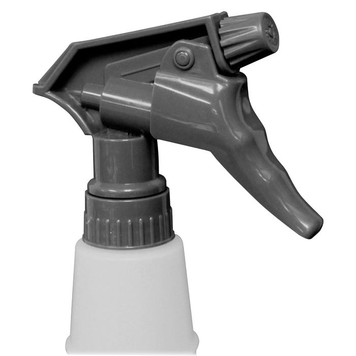 Genuine Joe Trigger Sprayer for Liquid Cleaners, Gray