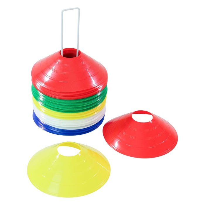 FlagHouse Soft Flex Markers, Assorted Colors, Set of 50