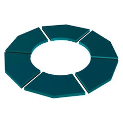 Image for Classroom Select NeoLounge2, Circle Floor Pad Fort 6 Piece Set from School Specialty