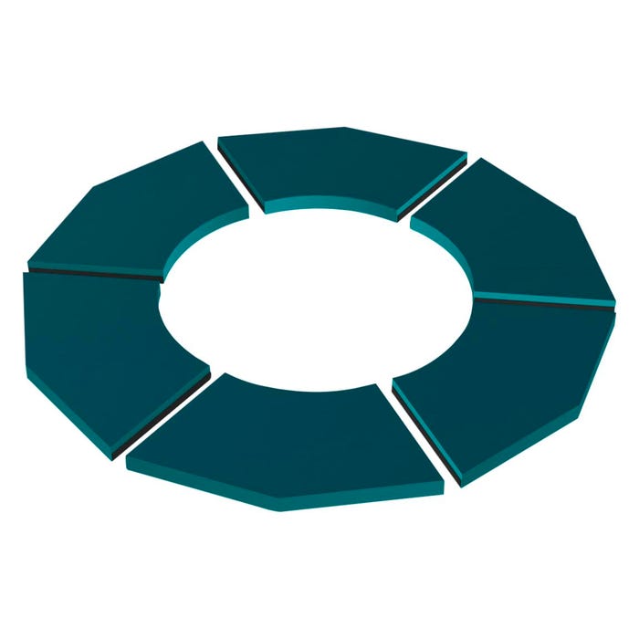 Classroom Select NeoLounge2, Circle Floor Pad Fort 6 Piece Set