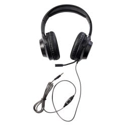 Califone G200T Over-Ear Gaming Headset with Microphone, 3.5mm, Black