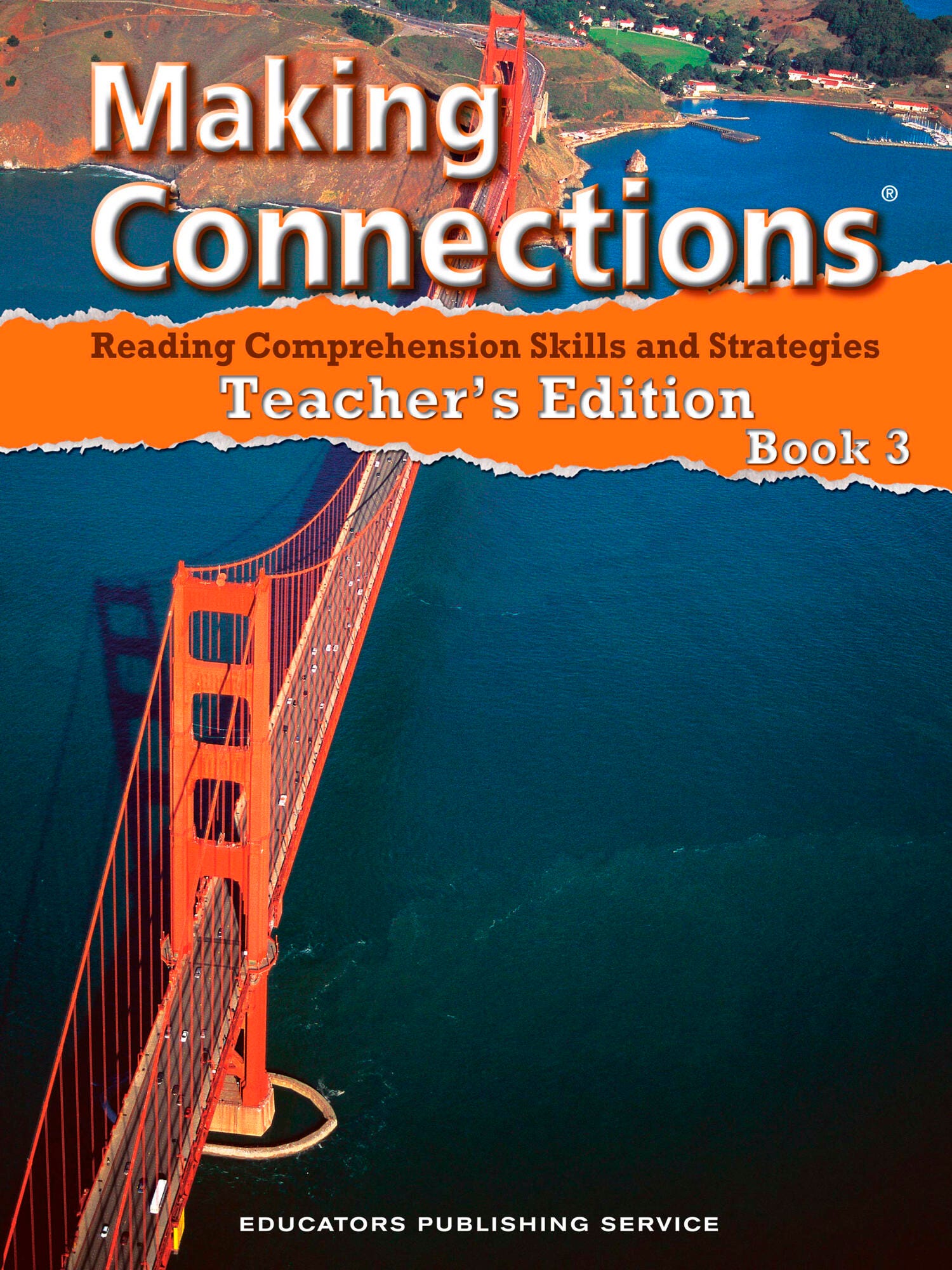 Image for Making Connections Teacher's Edition Book 3, Reading Comprehension Instruction, Grade 3 from School Specialty