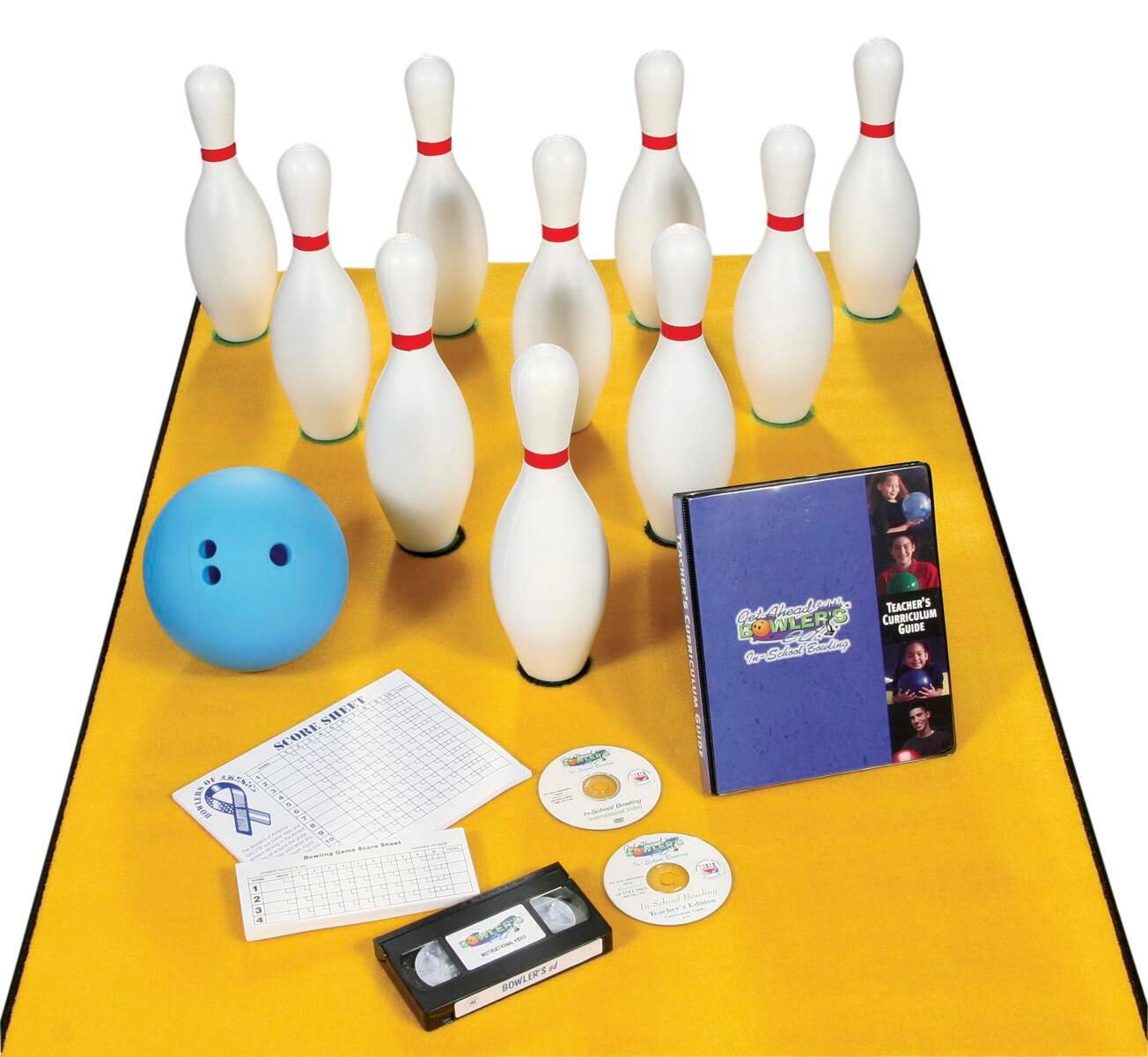 Sportime In-School Bowling Carpet Lane Set, Item Number 032928