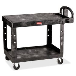Rubbermaid Commercial HD 2-Shelf Utility Cart, Item Number 1573446