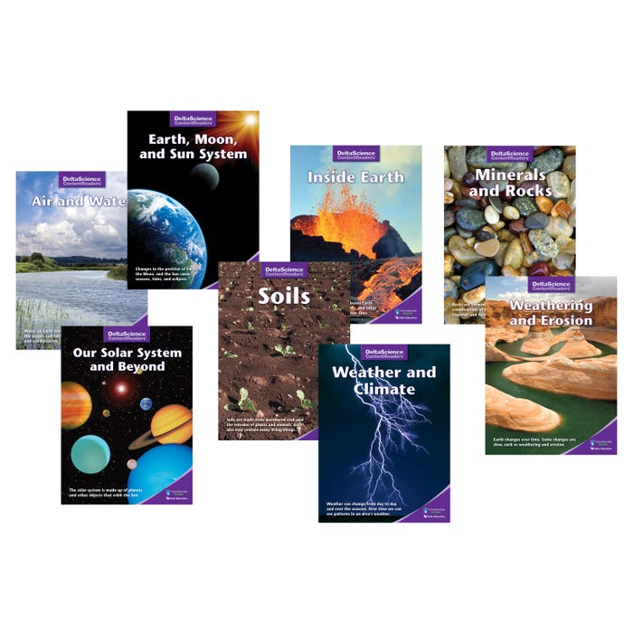 Delta Science Content Readers Earth Science Purple Edition, Class Bundle