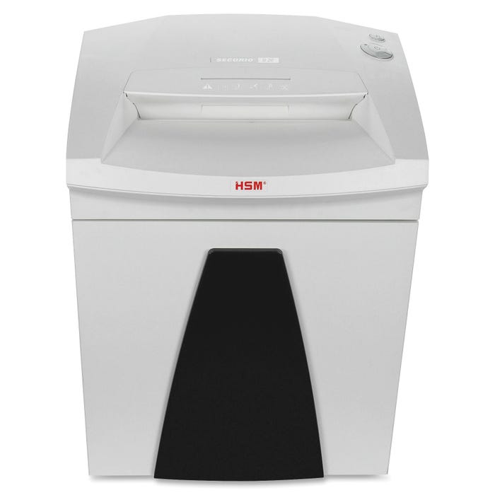HSM of America Securio B26S Strip-Cut Shredder, 14.5 Gal Bin, 26-9/16 x 19-9/16 x 15-1/2 in, White