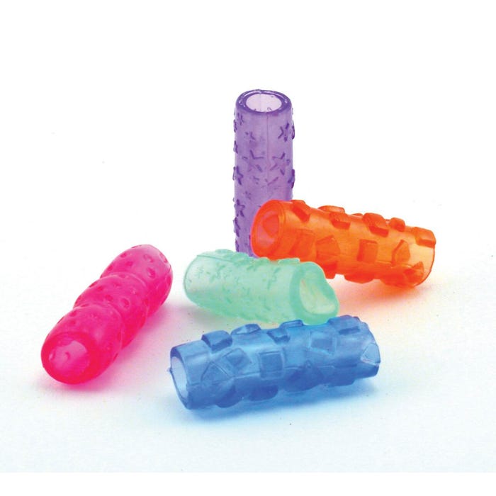 The Pencil Grip Inc Classics Extreme Gel Pencil Grips, Assorted Colors, Pack of 12