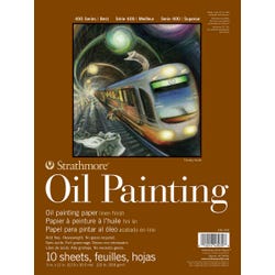 Strathmore 400 Series Oil Painting Pad, 9 x 12 Inches, 215 lb, 10 Sheets