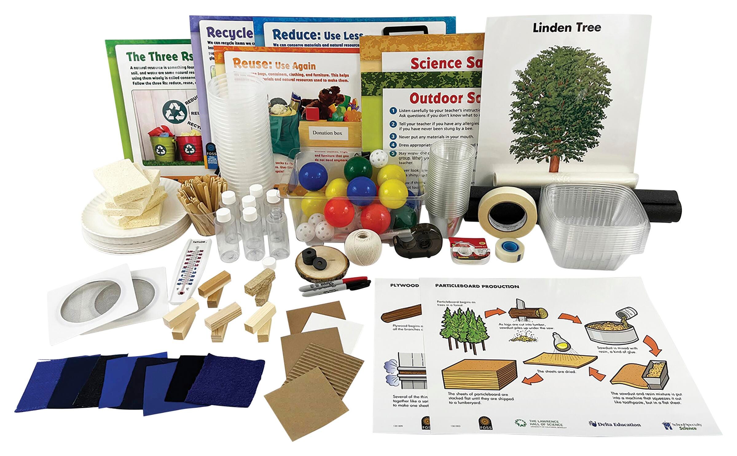 FOSS Pathways - Grade K Materials and Forces Kit, with 24 Seats Digital Access 2088604