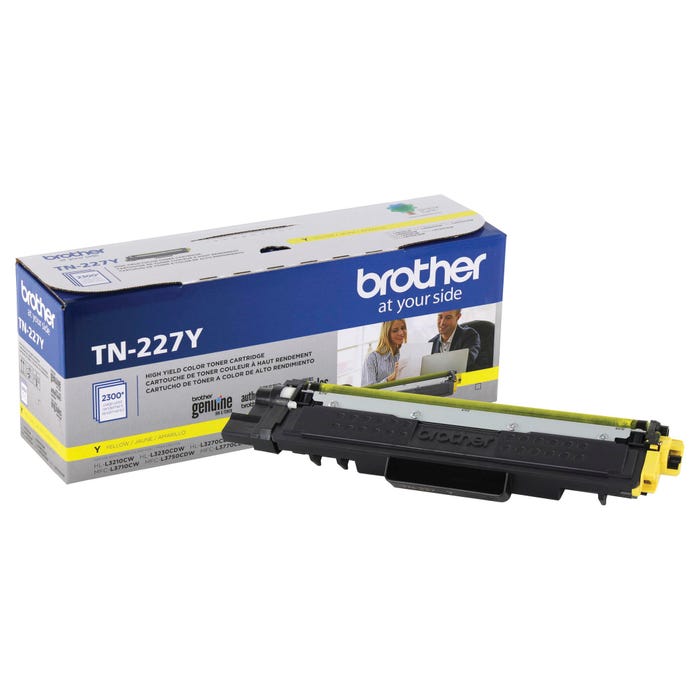 Brother TN227Y Ink Toner Cartridge, Yellow