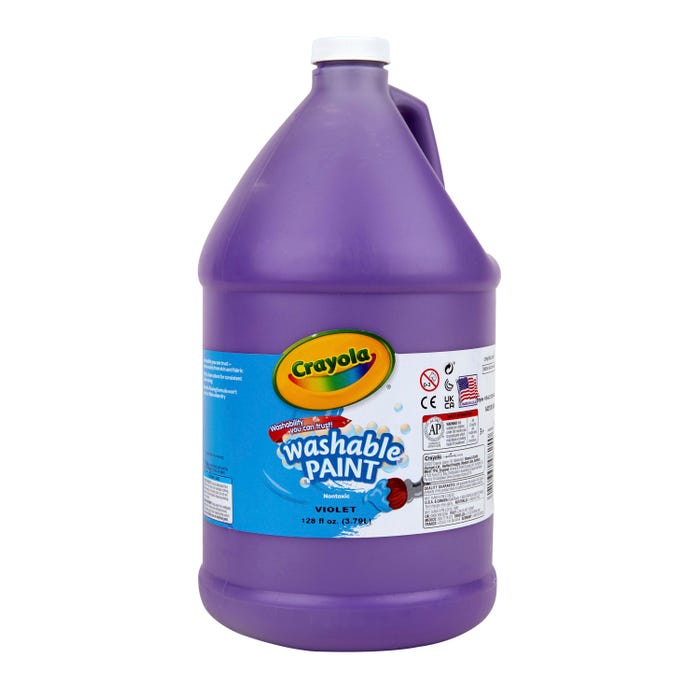 Crayola Washable Paint, Gallon, Violet - Main Image