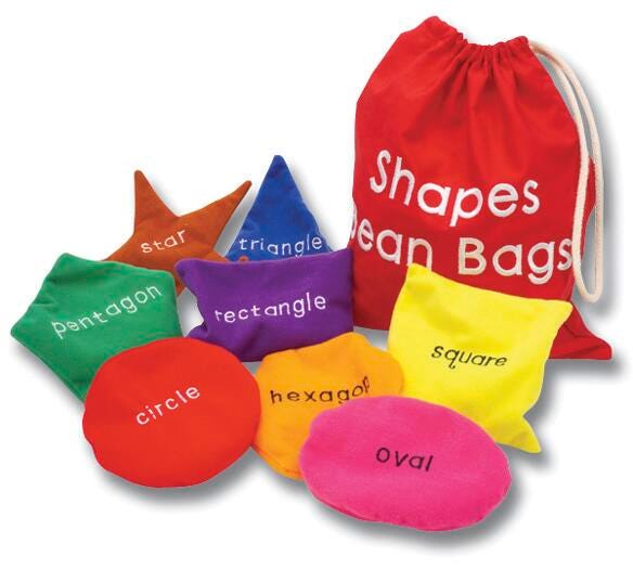 Beanbags, Beanbags for Kids, Beanbag Games, Item Number 082016