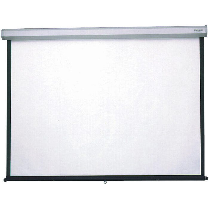 Da-Lite Model C Extra Large Wall Projection Screen, 96 x 96 Inches, Matte White Screen, Steel White Frame