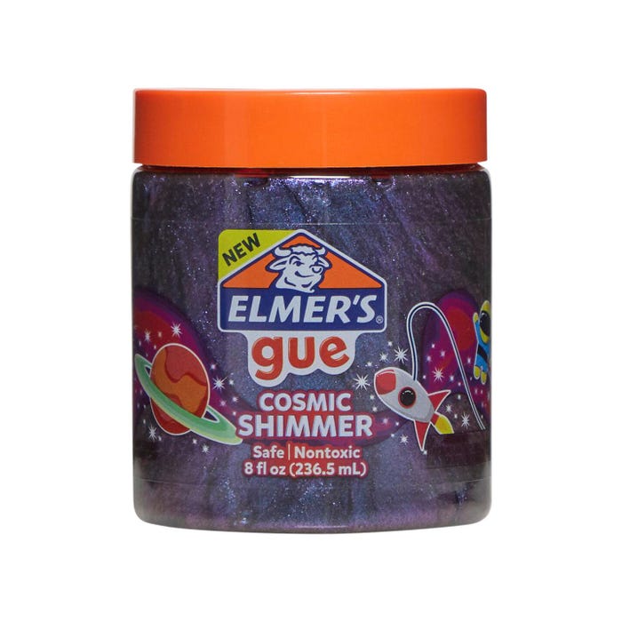 Elmer's Gue Pre-Made Slime, 8 Ounces, Cosmic Shimmer