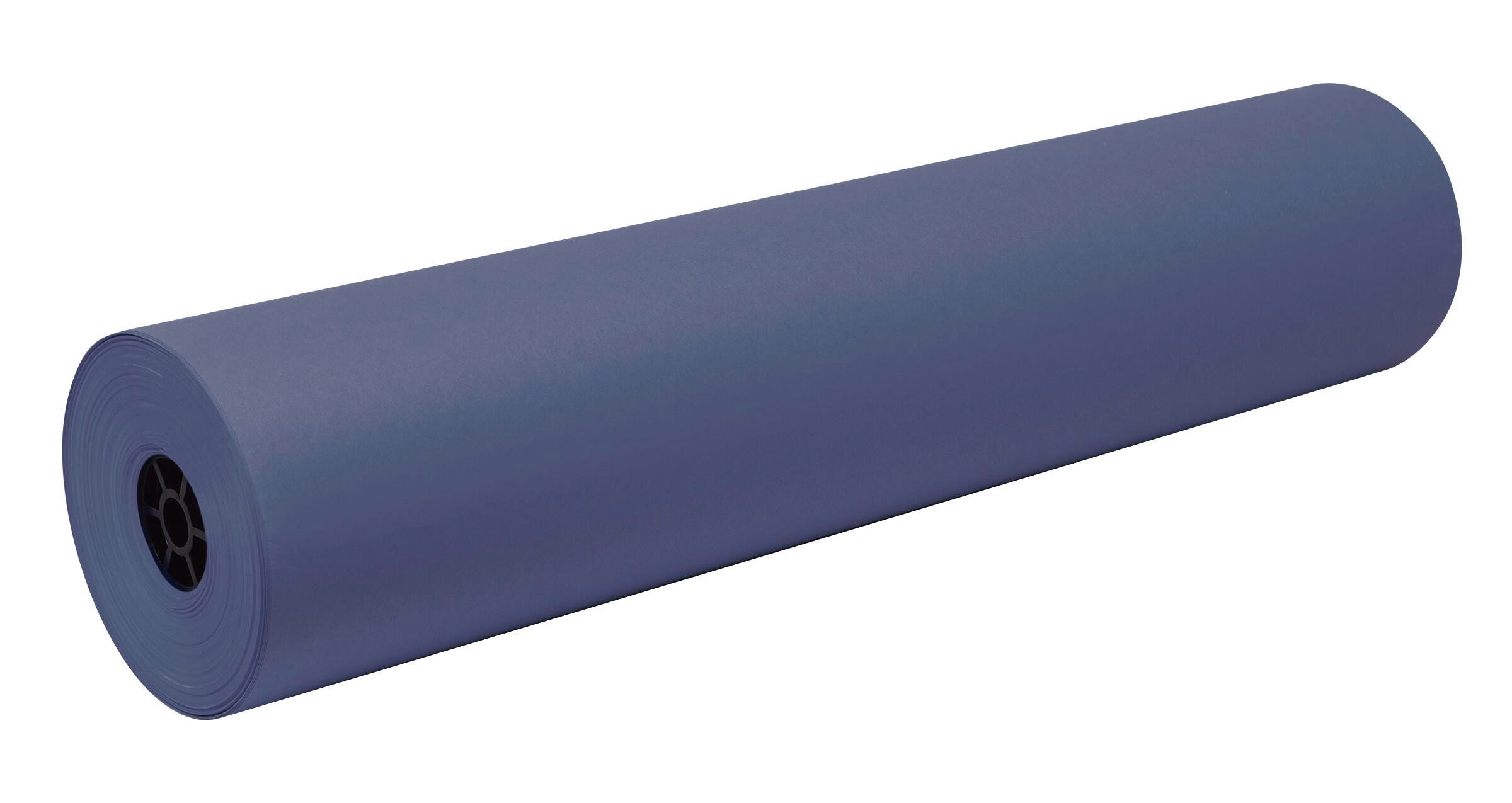 Tru-Ray Art Roll, 36 Inches x 500 Feet, 76 lb, Blue 055072