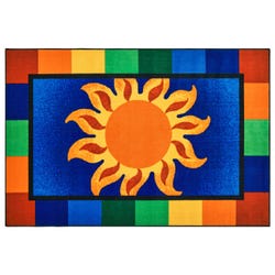 Carpets for Kids KID$Value Sunny Day Rug, 4 x 6 Feet, Rectangle, Multicolored, Item Number 2101460