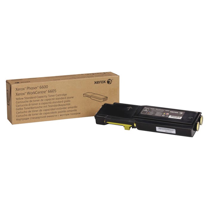 Xerox Ink Toner Cartridge, 106R02243, Yellow