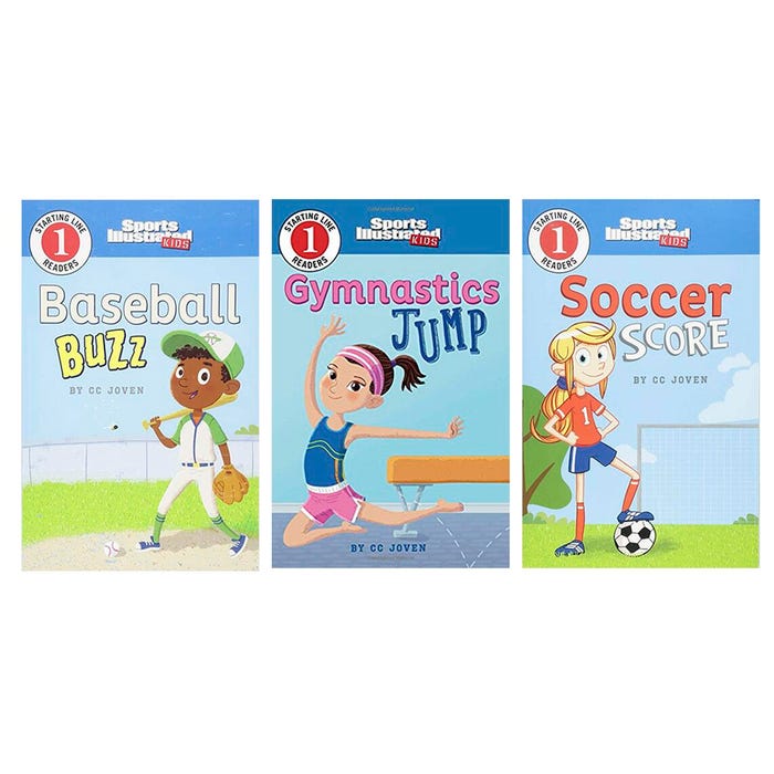 Achieve It! Sports Illustrated Kids Starting Line Readers: Variety Book Pack, Grades Pre-K to 1, Set of 4