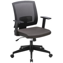 Lorell SOHO Mid-Back Task Chair, 24-1/2 x 25-1/4 x 42-1/2 Inches, Black