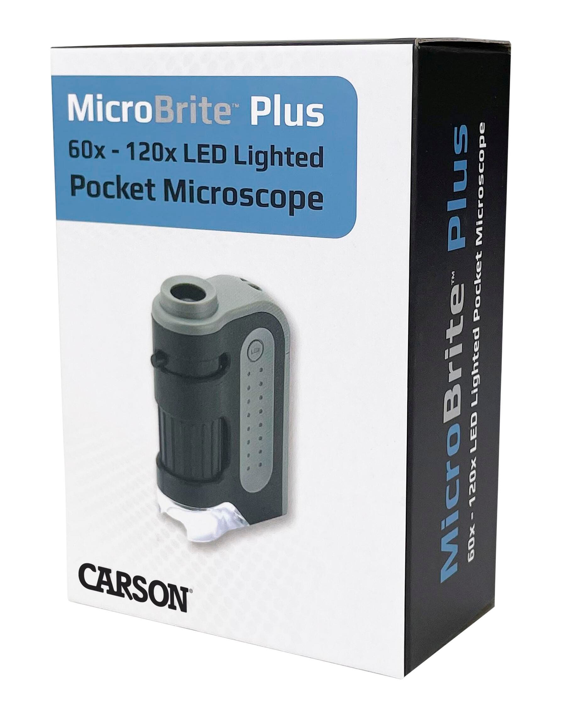 MicroBrite Plus 60x-120x LED Lighted Zoom Pocket Microscope 2130572