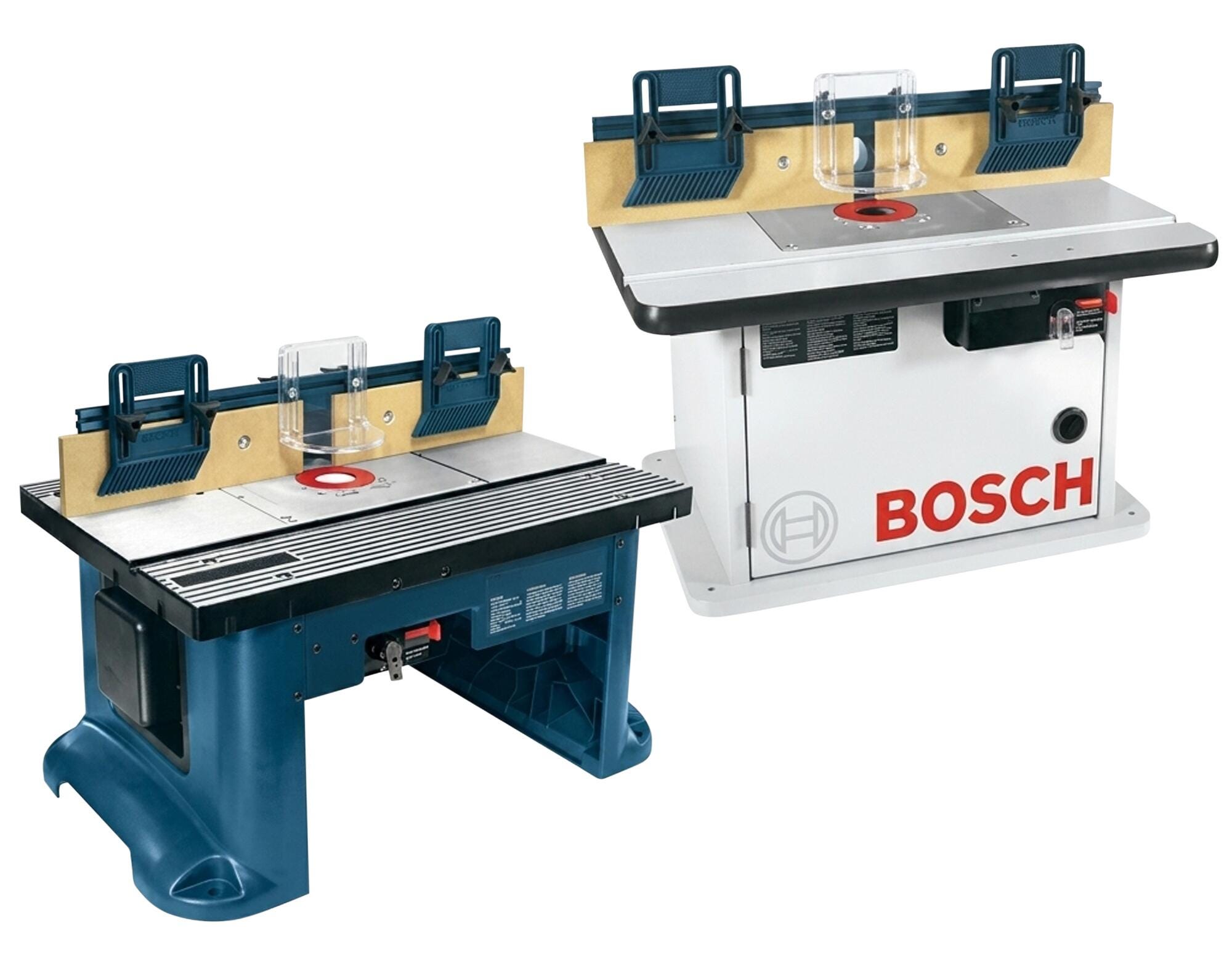 Woodworker's Bosch RA1181 Benchtop Router Table, 27 in W X 14-1/2 in H X 18 in D, Aluminum