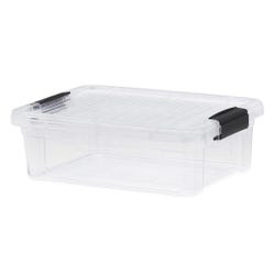 Superio Brand Plastic Storage Container, 7.5 Quart (7 L), Clear 2150817