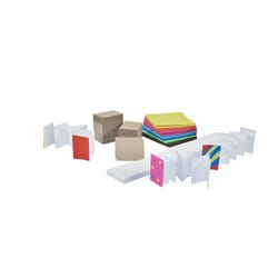 Sax Origa-Mini Accordion Books, 3 Inches, Assorted Colors, Pack of 72, Item Number 1429435