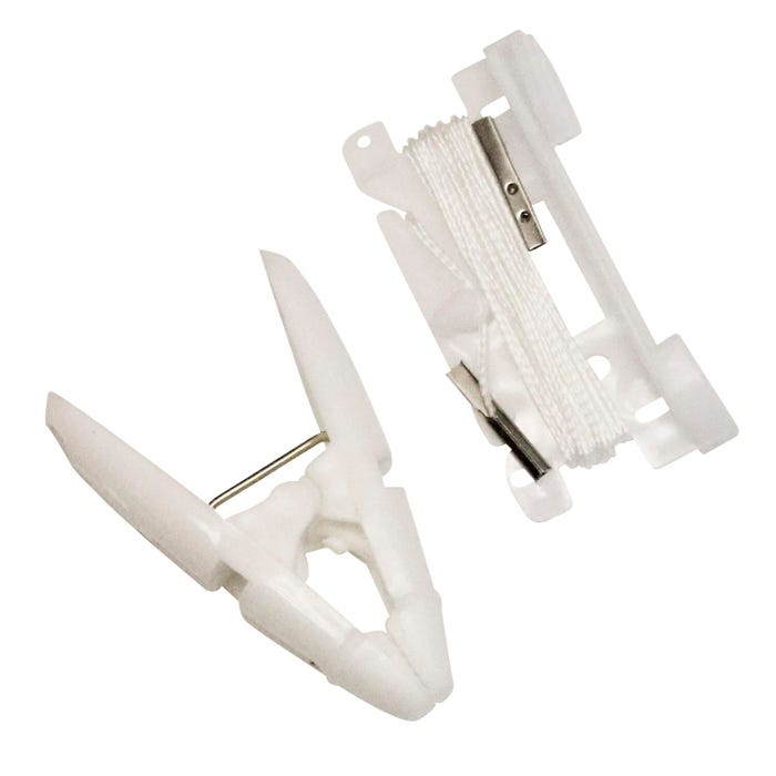 StikkiWorks Grid Ceiling Hanglers Grip Clips, Pack of 10