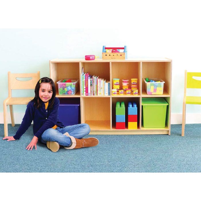 Whitney Brothers 8 Cubby Storage Cabinets