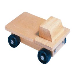 Marvel Education Wooden Flatbed Truck, 9 x 5 Inches 1301679