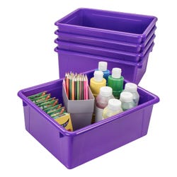 School Smart Storage Tray Violet
