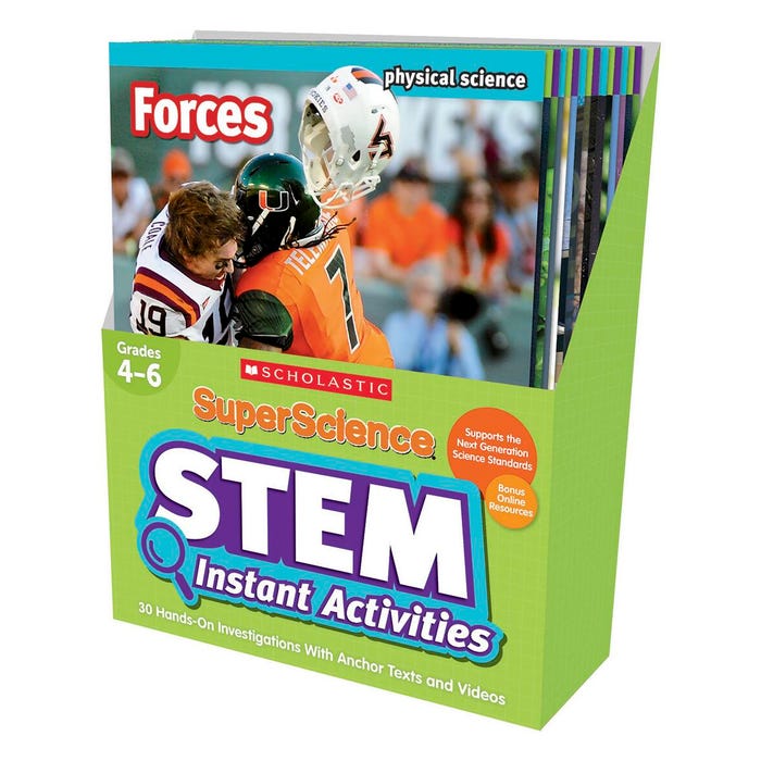 Scholastic SuperScience STEM Activity, Set of 30, Grades 4 to 6