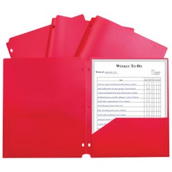 Poly 2 Pocket Folders, Item Number 2025400