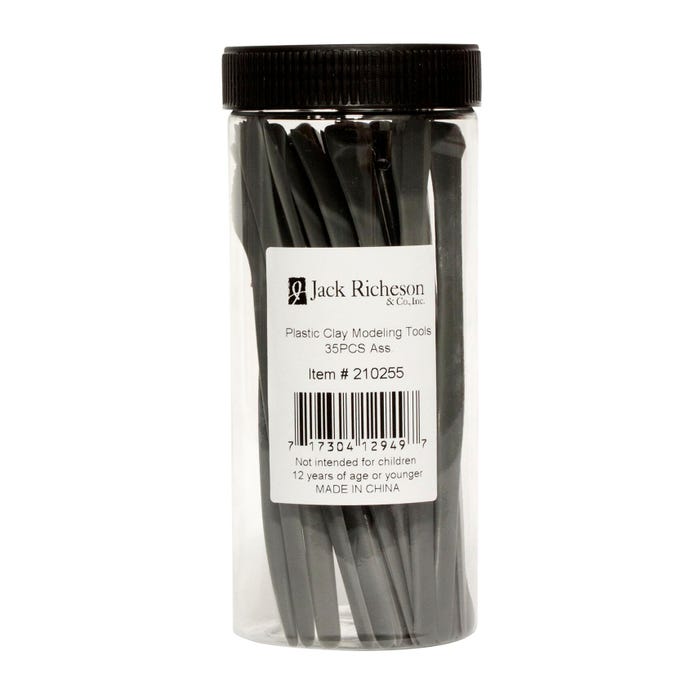 Jack Richeson Student Modeling Tool Assortment, 6-1/4 Inches, Set of 35
