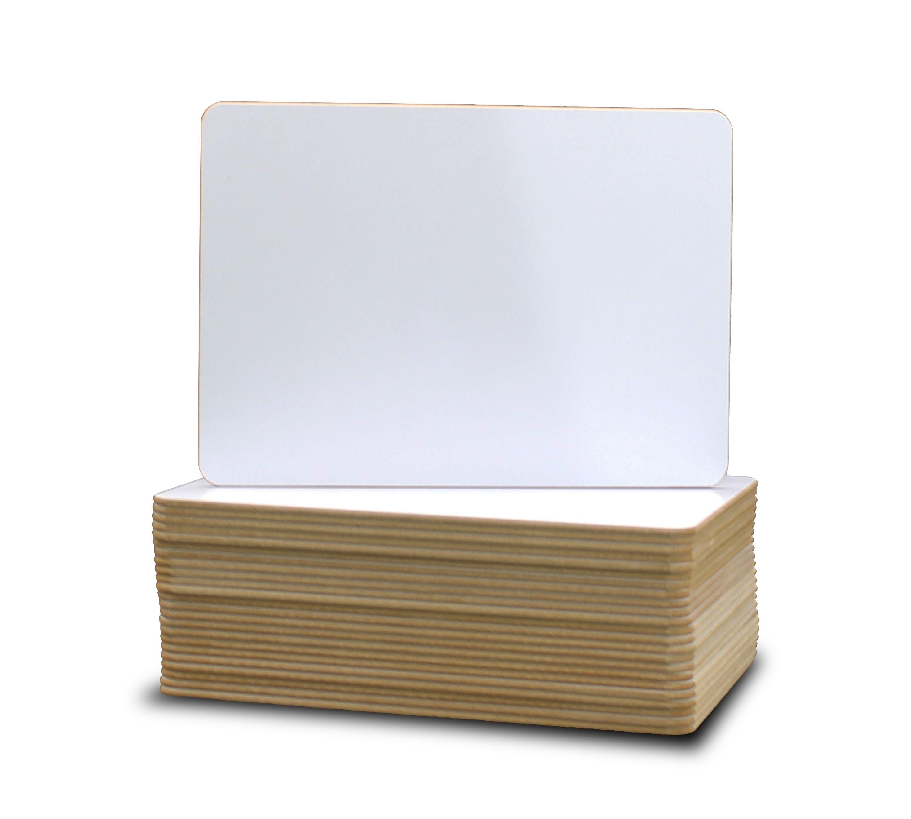 Image for Flipside Dry Erase Plain Two-Sided Boards, 5 x 7 Inches, Pack of 24 from School Specialty