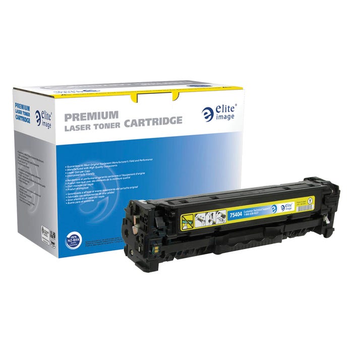 Elite Image Remanufactured Toner Cartridge for HP 532A, Yellow