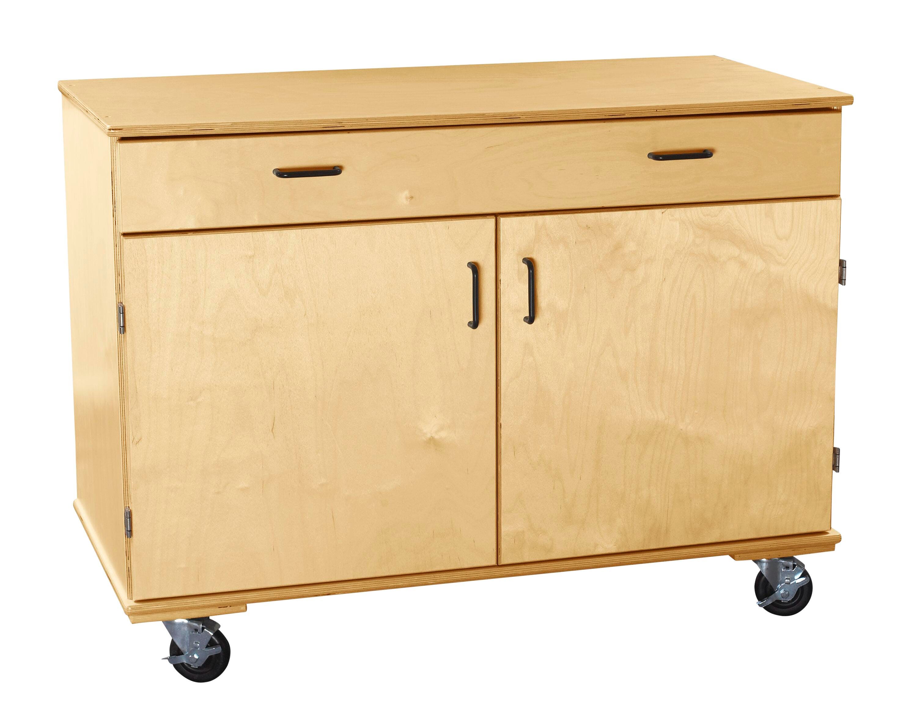 Classroom Select Mobile Cabinet, 1 -Drawer, 1 Adjustable Shelf, 48 x 24 x 36 Inches 1467859