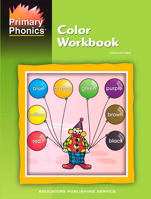 Image for Primary Phonics, Color Workbook from School Specialty