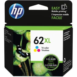 HP 62XL Ink Cartridge, C2P07AN, Tri-Color