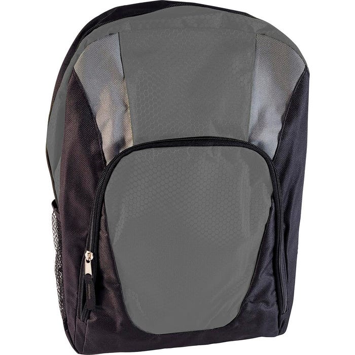 Kits for Kidz Deluxe Backpack, 16 x 12 x 5 Inches, Charcoal
