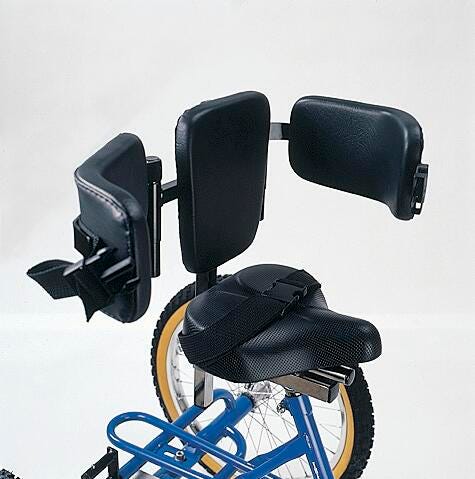 Triaid In-Line Trunk Support Accessory For Terrier Tricycle, Item Number 015796