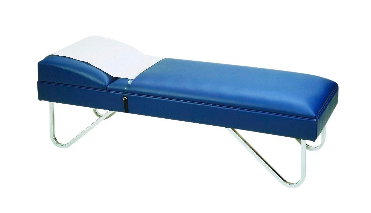 School Health Biltmore Recovery Couch with Chrome Legs, 72 x 27 x 20 Inches 4002637