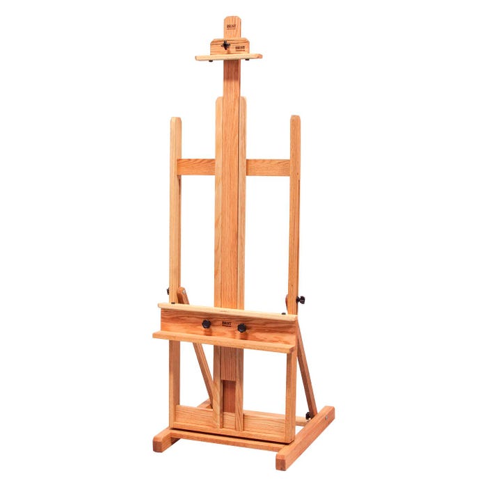 Best Classic Easel, 22 W x 24 D x 54 H in, Oak