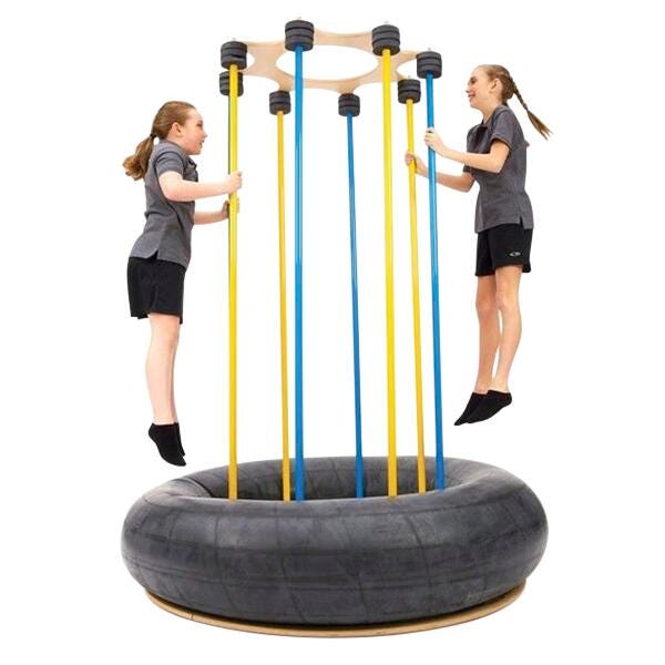 Southpaw Jump and Play Island, 81 x 72 Inches, Item Number 2039308